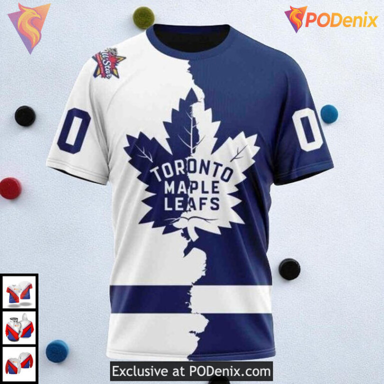 Home Mix Away 2025 NHL Toronto Maple Leafs Hoodie Custom 3D Fan Design - 2