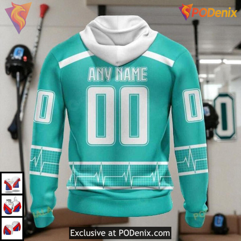 Honoring Healthcare Heroes Appreciation NHL Minnesota Wild Graphic Hoodie 3D - 1