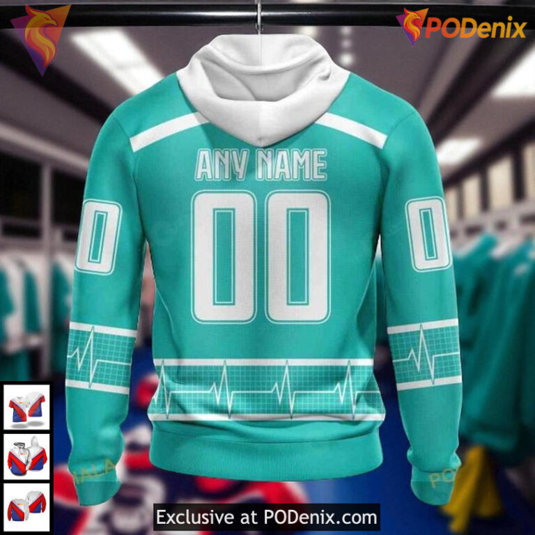 Honoring Healthcare Heroes Tribute With New York Rangers Winter Hoodie Custom 3D - 1