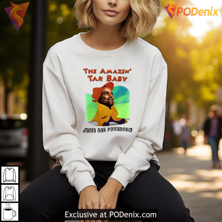 Jesse Lee Peterson Merchandise The Amazin Tar Baby Graphic Design Shirt - 1