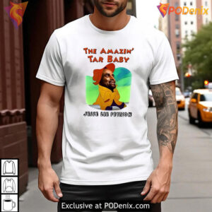 Jesse Lee Peterson Merchandise The Amazin Tar Baby Graphic Design Shirt - 3