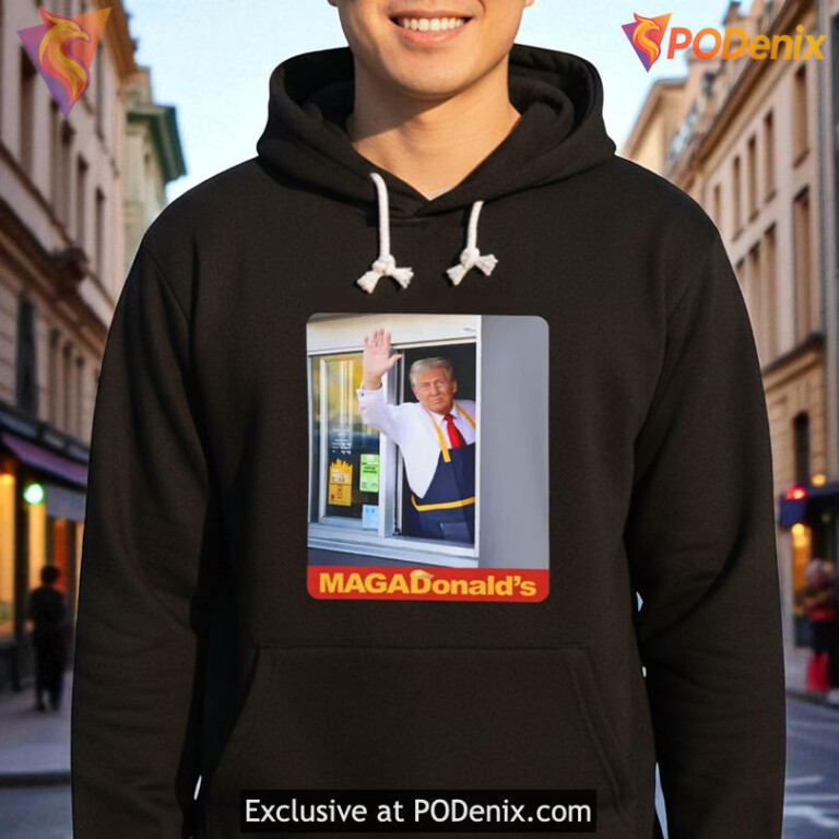 Magadonalds Parody Meme Shirt Funny Drive Thru Graphic Quote Political Humor - 3