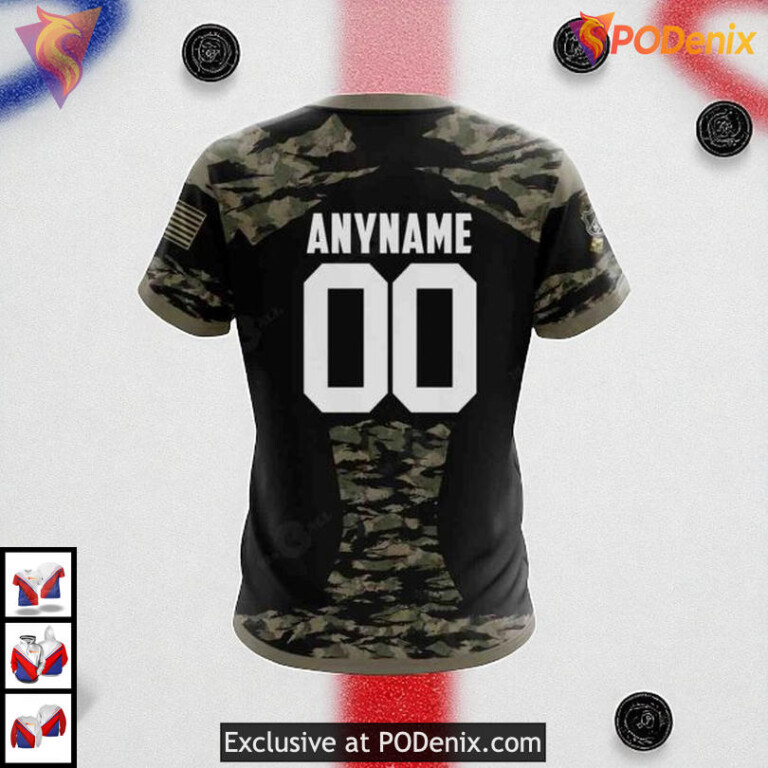 Military Members Concept Custom New York Rangers Sweatshirt Hoodie 3D - 3