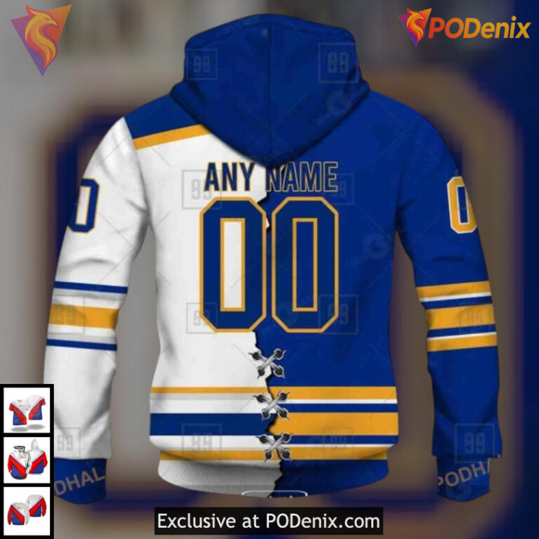Mix Color Jersey 2025 Edition NHL Buffalo Sabres Holiday Hoodie Custom 3D - 2