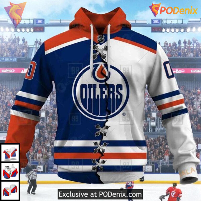 Mix Color Jersey 2025 Special Edition NHL Edmonton Oilers Graphic Hoodie 3D