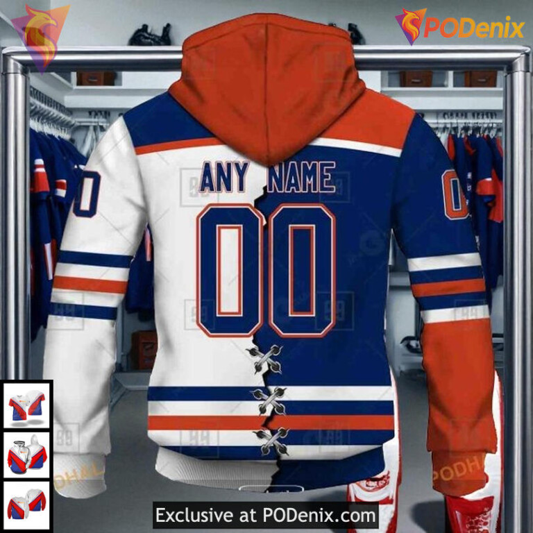Mix Color Jersey 2025 Special Edition NHL Edmonton Oilers Graphic Hoodie 3D - 2