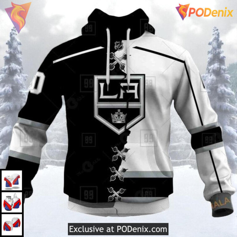 Mix Color Jersey 2025 Style Custom Los Angeles Kings Pullover Hoodie NHL 3D