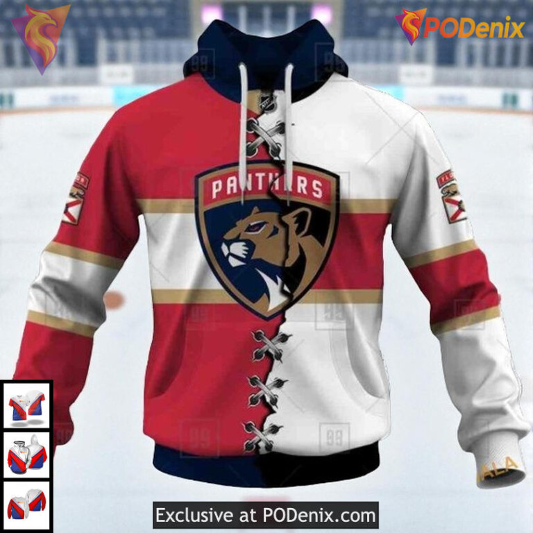 Mix Jersey 2025 Edition Custom Florida Panthers Christmas Hoodie NHL 3D