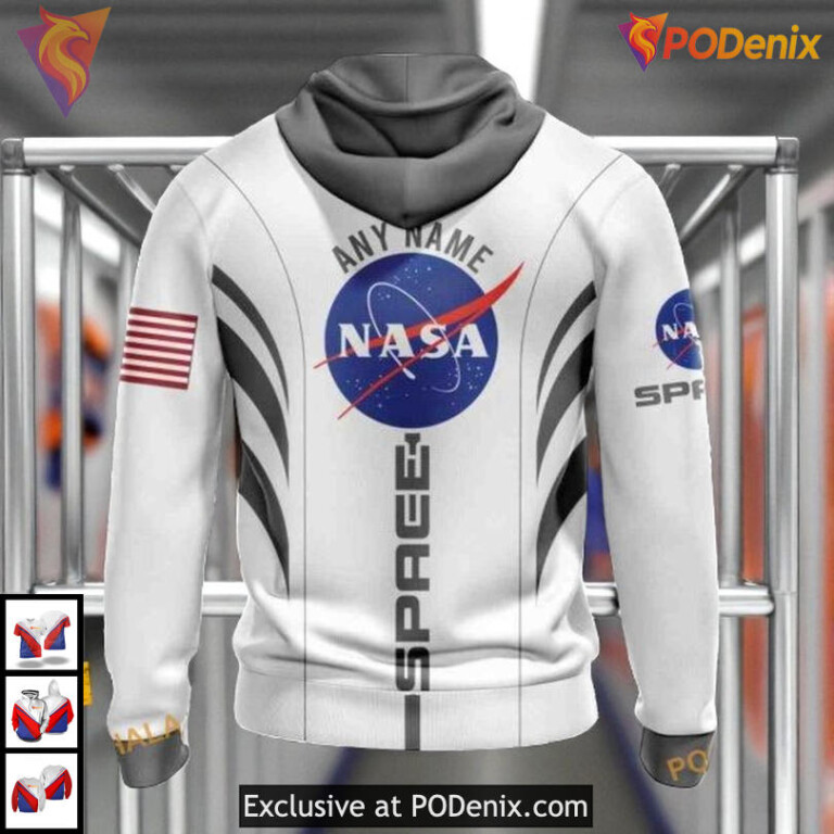 NASA Astronaut Space Force Theme Custom Custom Number Florida Panthers Hoodie - 1