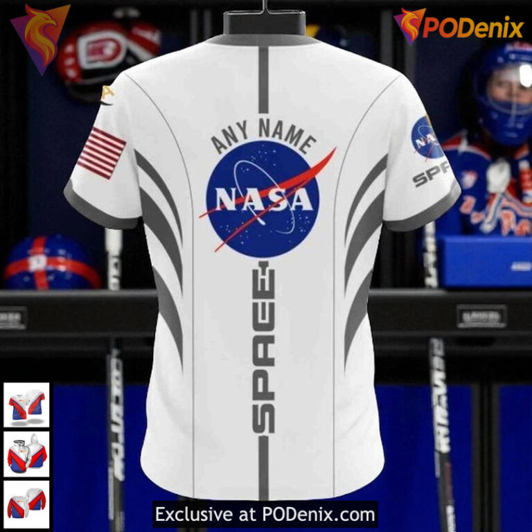 NASA Astronaut Space Force Theme Custom New York Rangers Zip Up Hoodie 3D - 3