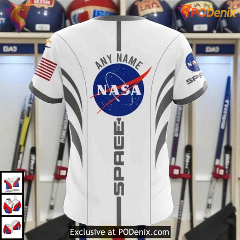 NASA Astronaut Space Force Theme NHL Custom Name Minnesota Wild Hoodie 3D - 3