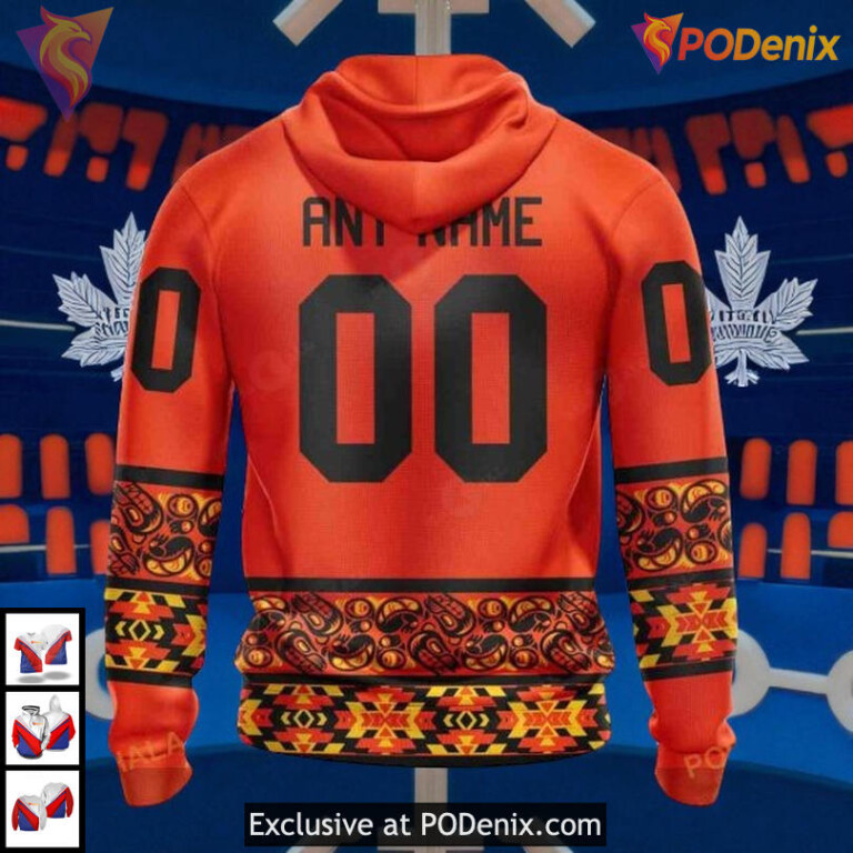 National Day For Truth And Reconciliation Toronto Maple Leafs Hoodie, Custom NHL 3D - 1