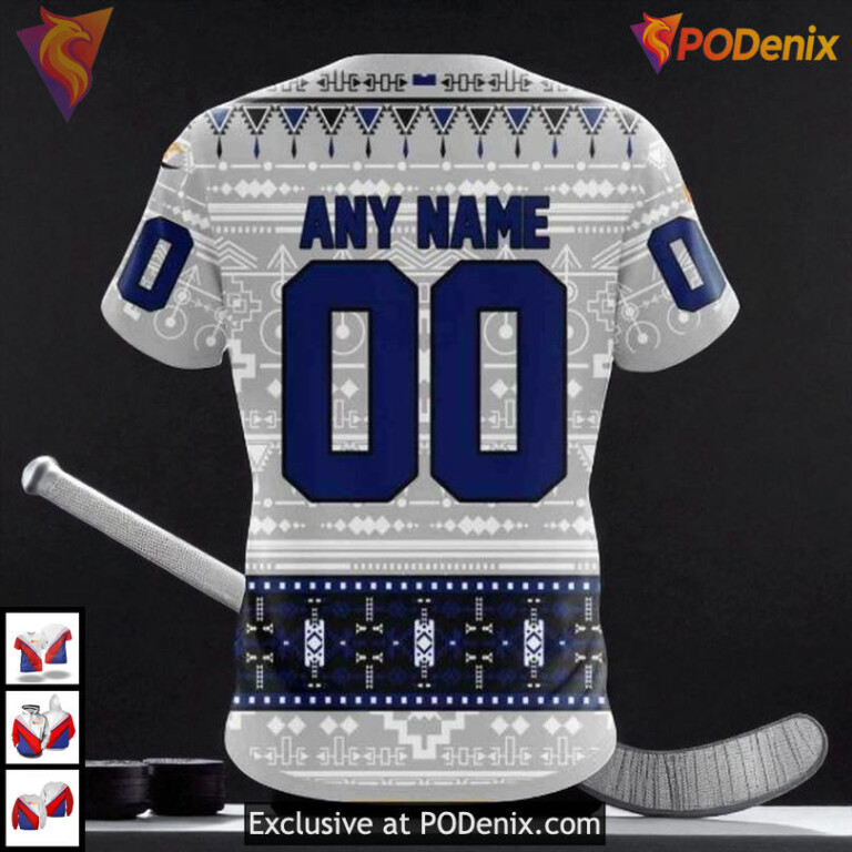 Native Design Custom Number Toronto Maple Leafs Hoodie, NHL 3D Fan Gear - 3