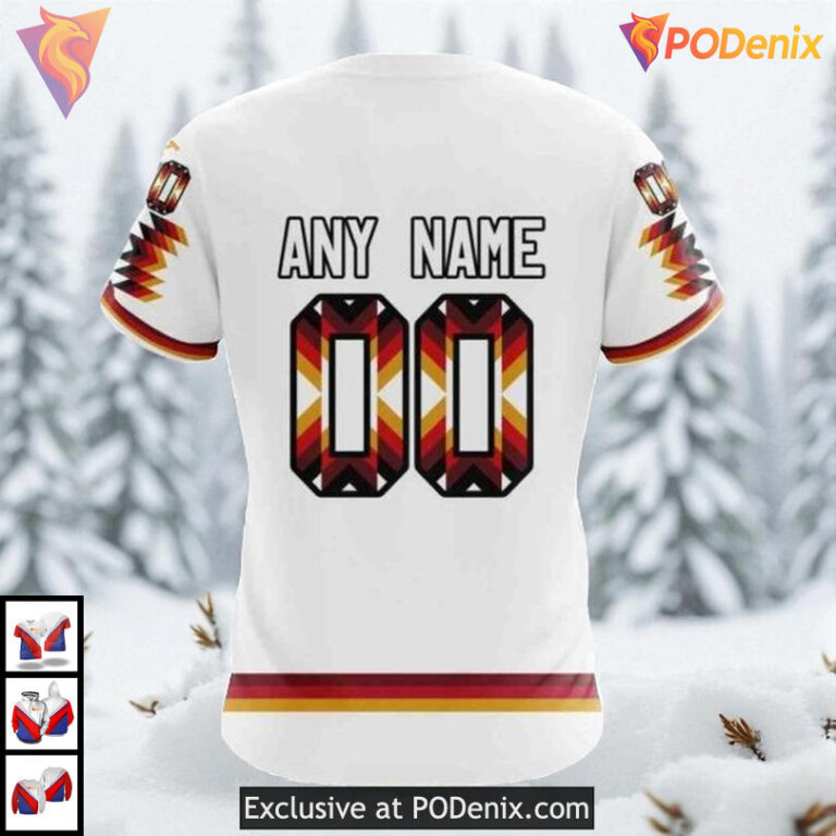 Native Pattern Inspired Artwork Custom Los Angeles Kings Hoodie NHL 3D - 3