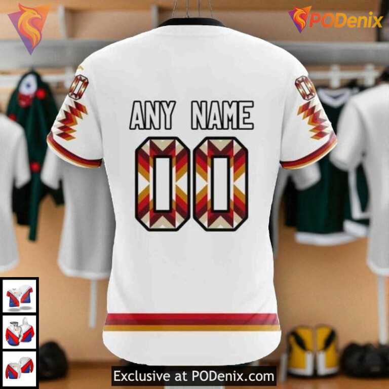 Native Pattern Inspired NHL Minnesota Wild Full Print Hoodie 3D - 3