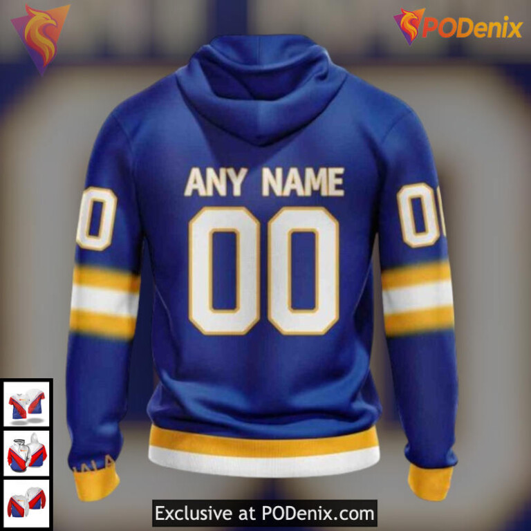 New Gradient Color Concept NHL Buffalo Sabres Christmas Hoodie Personalized - 1