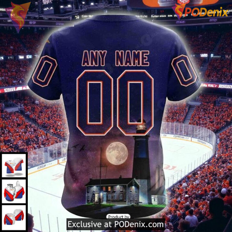 New York Islanders 3D Hoodie With Montauk Point Lighthouse Custom NHL Design - 3