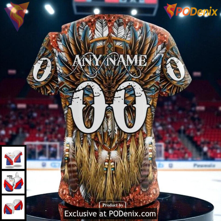 New York Islanders All Over Print Hoodie Custom Native Inspired NHL 3D Design - 3