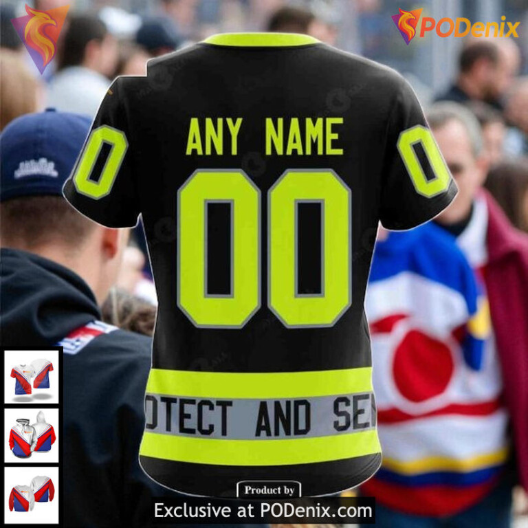 New York Islanders Hoodie 3D Custom Firefighter Tribute NHL Unisex Design - 3