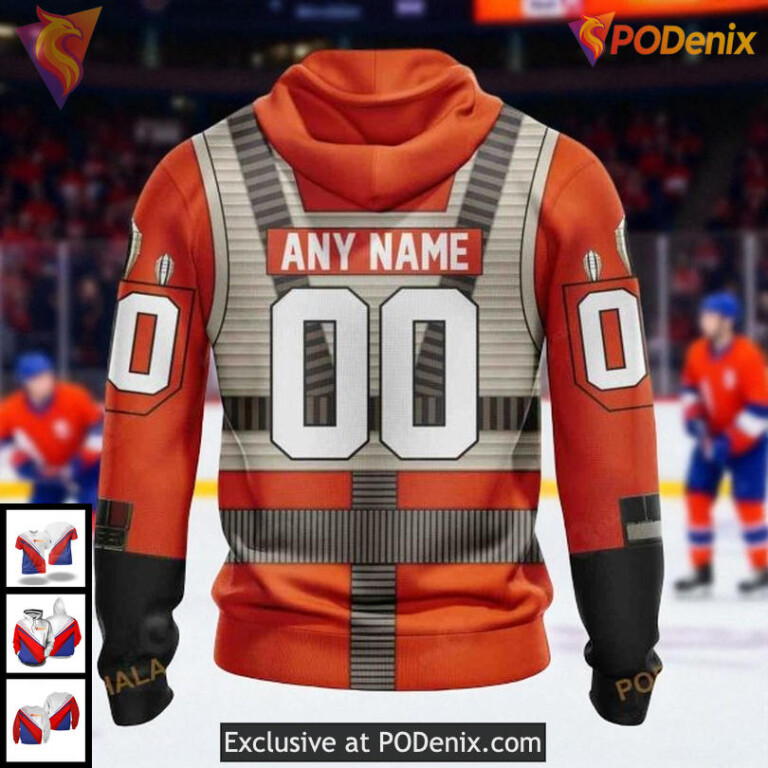 New York Islanders Hoodie 3D Custom Rebel Pilot NHL Inspired Design For Fans - 1