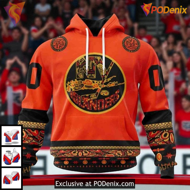 New York Islanders Hoodie 3D, National Day For Truth And Reconciliation Design
