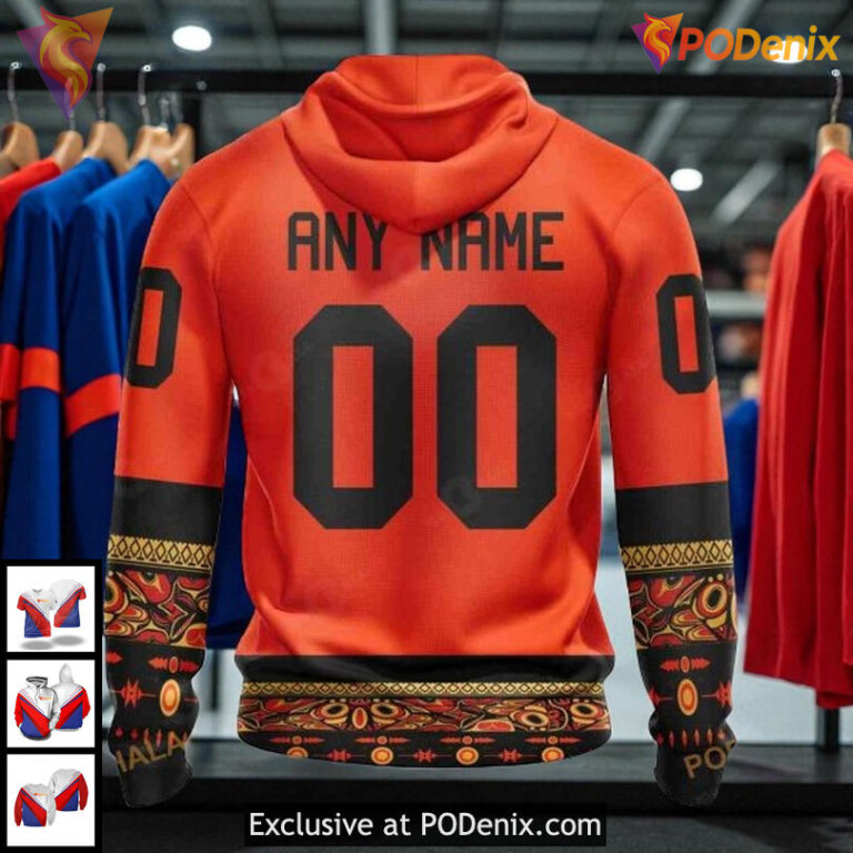 New York Islanders Hoodie 3D, National Day For Truth And Reconciliation Design - 1
