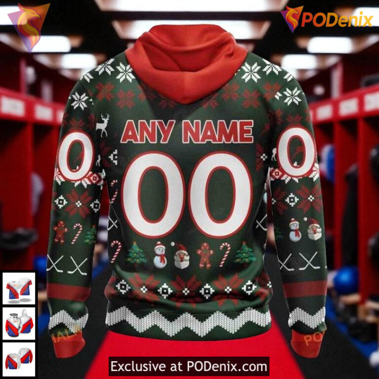 New York Rangers Christmas Hoodie Custom NHL Unisex Fan Shirt 3D - 1