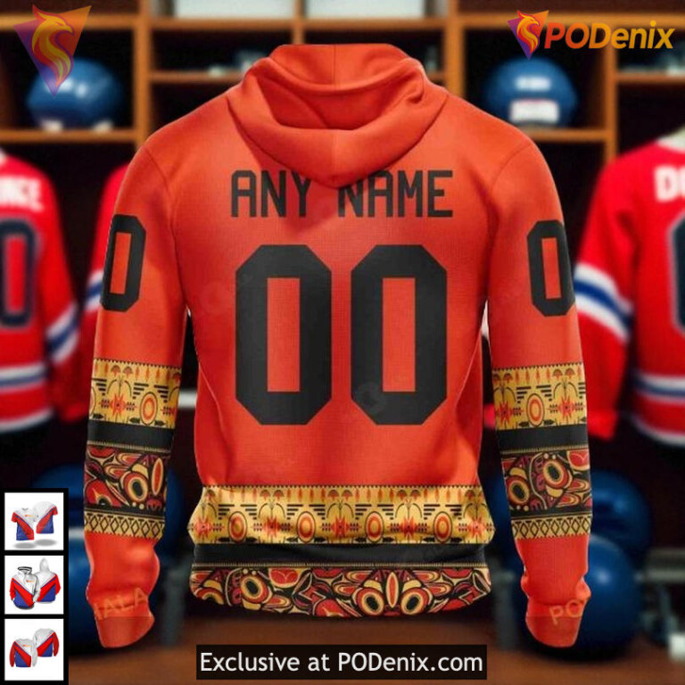 New York Rangers Womens Hoodie National Day For Truth Reconciliation Custom NHL - 1
