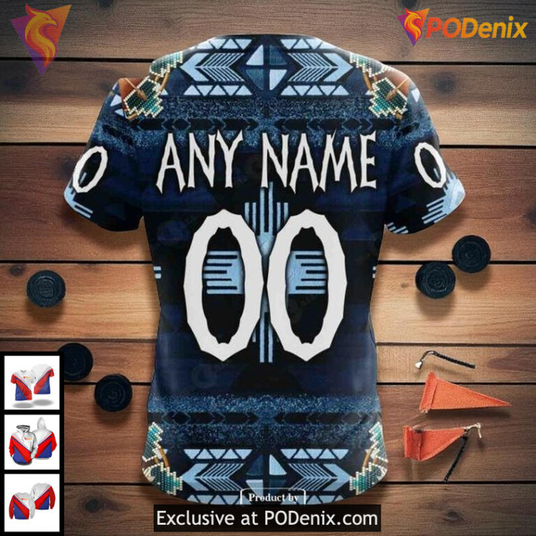 NHL Canucks All Over Print 3D Hoodie, Native Costume Vancouver Canucks - 3