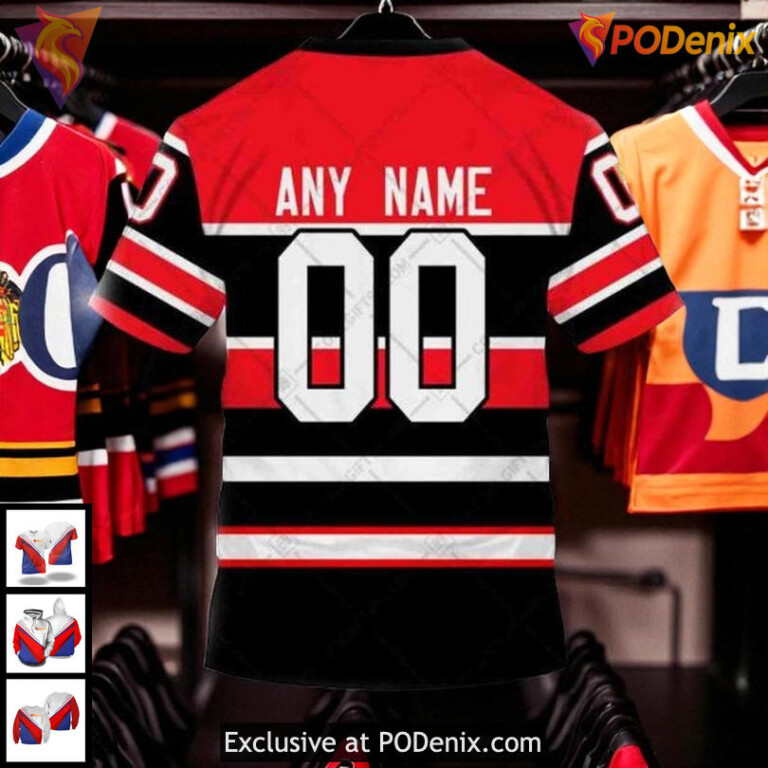 NHL Chicago Blackhawks Hoodie Retro 3D Custom Style With Team Inspired Design - 3
