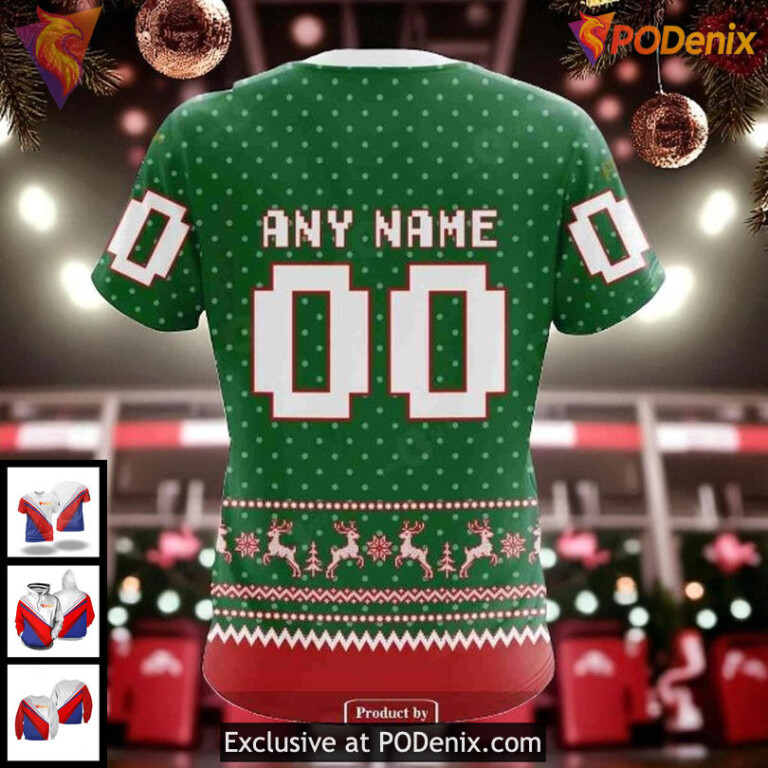 NHL Detroit Red Wings Hoodie 3D Custom Christmas Outfit With Cool Graphic - 3