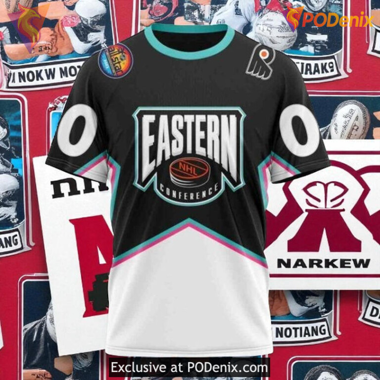 NHL Flyers All Over Print 3D Hoodie, Custom All-Star Eastern Conference 2025 - 2
