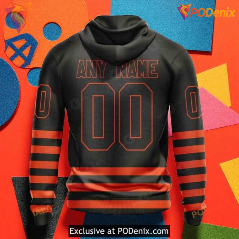NHL Flyers All Over Print 3D Hoodie Retro Concept NHL Custom Style - 1