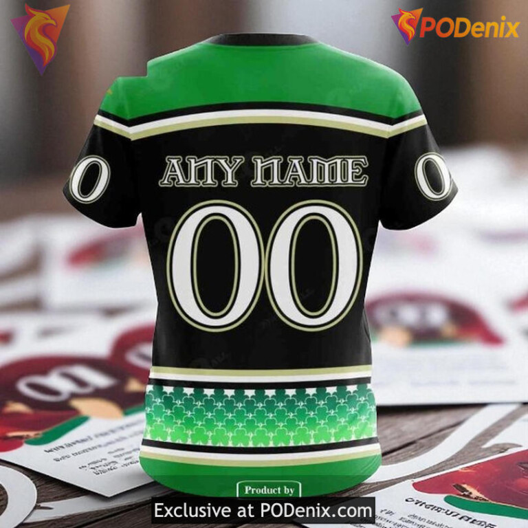 NHL Flyers All Over Print 3D Hoodie, St Patrick's Day NHL Hockey Hoodie - 3