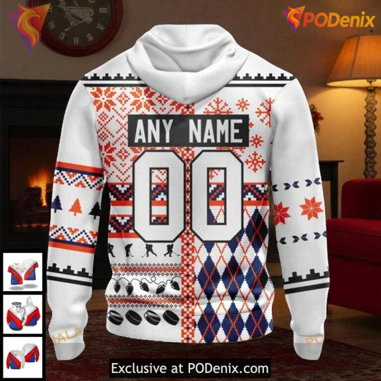 NHL New York Islanders Hoodie Custom Christmas Design Unisex 3D Style - 1