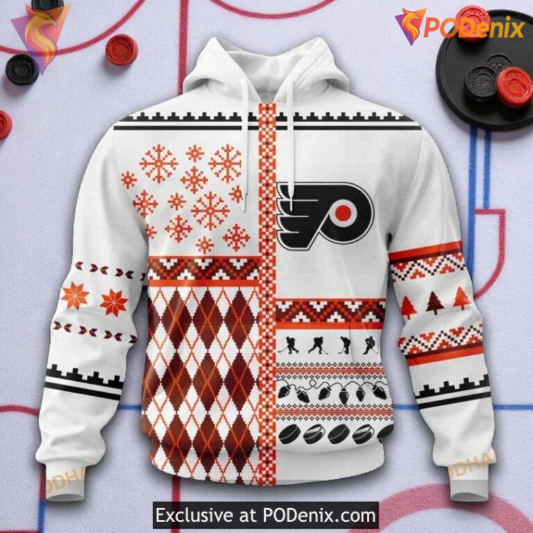 NHL Philadelphia Flyers Hoodie Christmas Unisex NHL Custom 3D Shirt