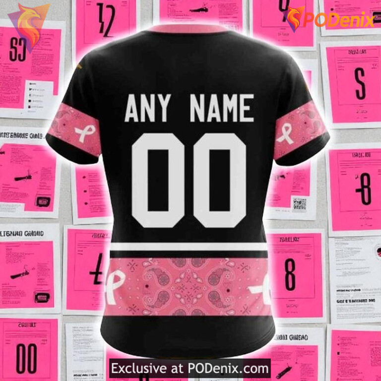 NHL Philadelphia Flyers Hoodie We Wear Pink Breast Cancer NHL 3D Style - 3