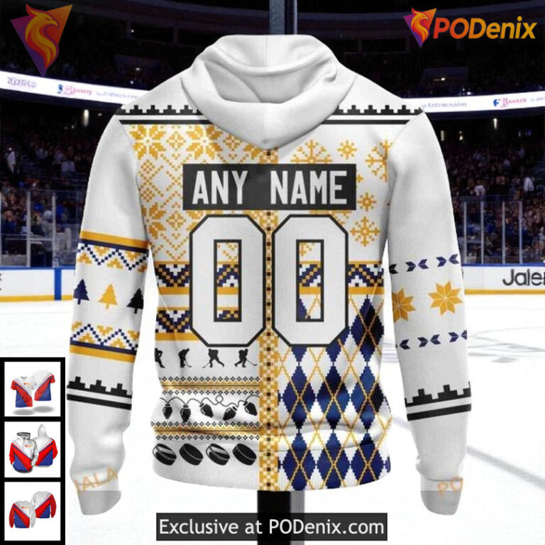 NHL St Louis Blues Hoodie, Custom Unisex Christmas Design With Personal Touch - 1