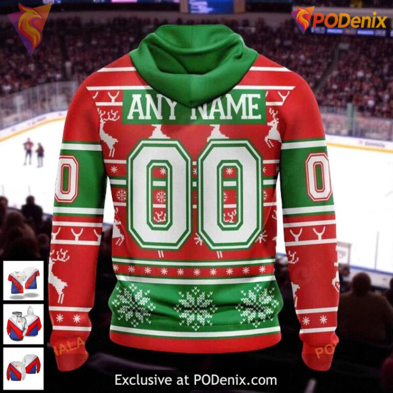 NHL Tampa Bay Lightning Hoodie Christmas Edition Custom 3D Holiday Style - 1