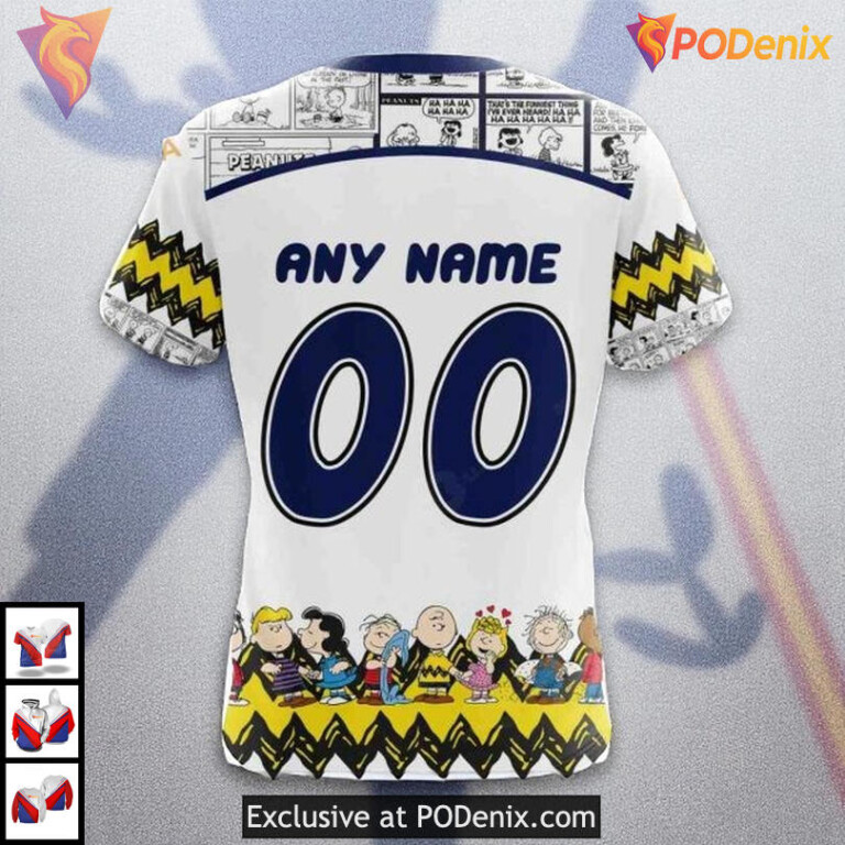 Peanuts Snoopy Gift Edition Personalized Edmonton Oilers Hoodie 3D - 3