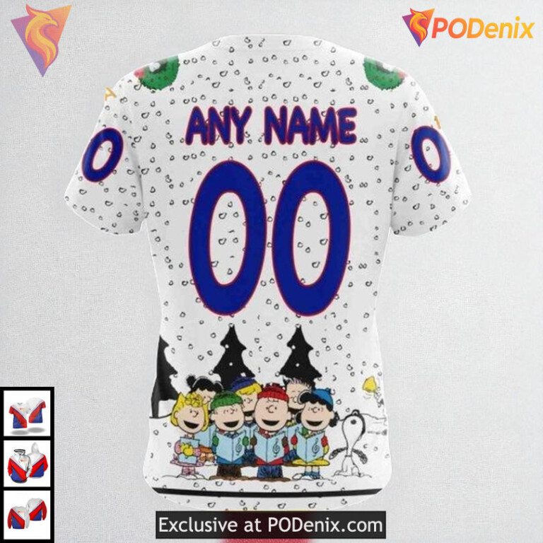 Peanuts Snoopy Holiday Theme Appears On Retro New York Rangers Hoodie 3D - 3