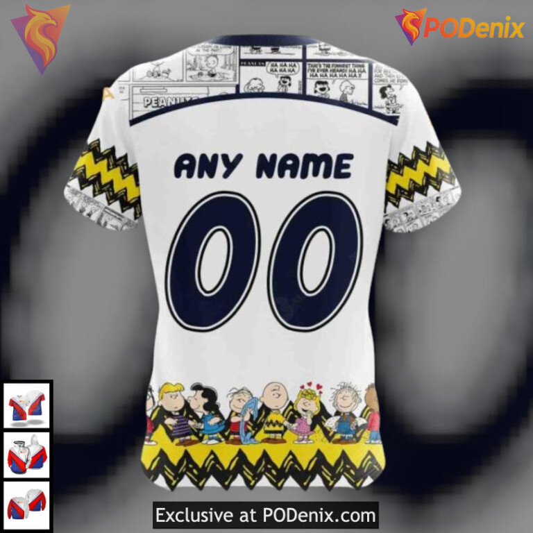 Peanuts Snoopy Special Artwork NHL Personalized Buffalo Sabres Hoodie 3D - 3
