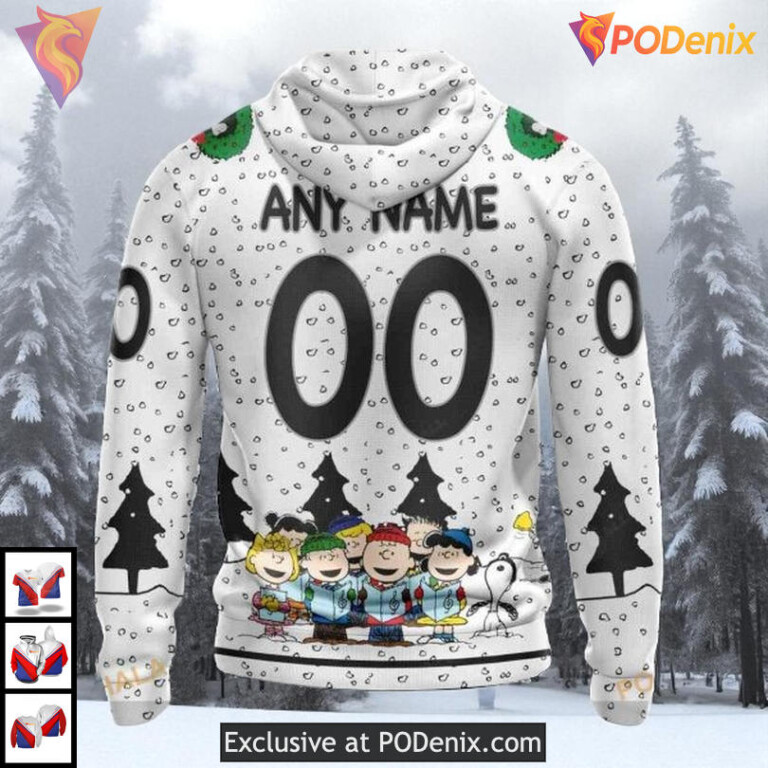 Peanuts Snoopy Special Artwork Personalized Los Angeles Kings Zip Up Hoodie NHL 3D - 1