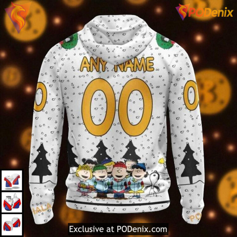 Peanuts Themed NHL Boston Bruins Retro Hoodie 3D Personalized Collection - 1
