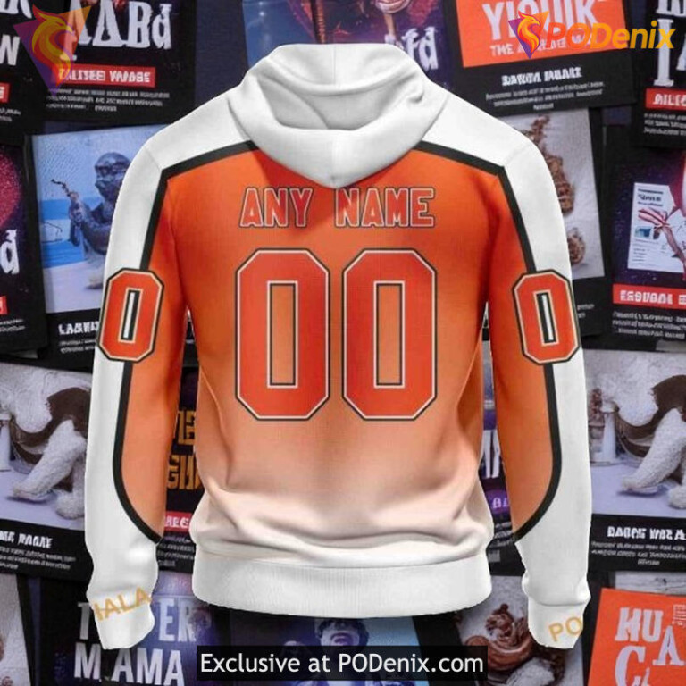 Personalized Flyers All Over Print Hoodie Retro Gradient NHL 3D Shirt - 1
