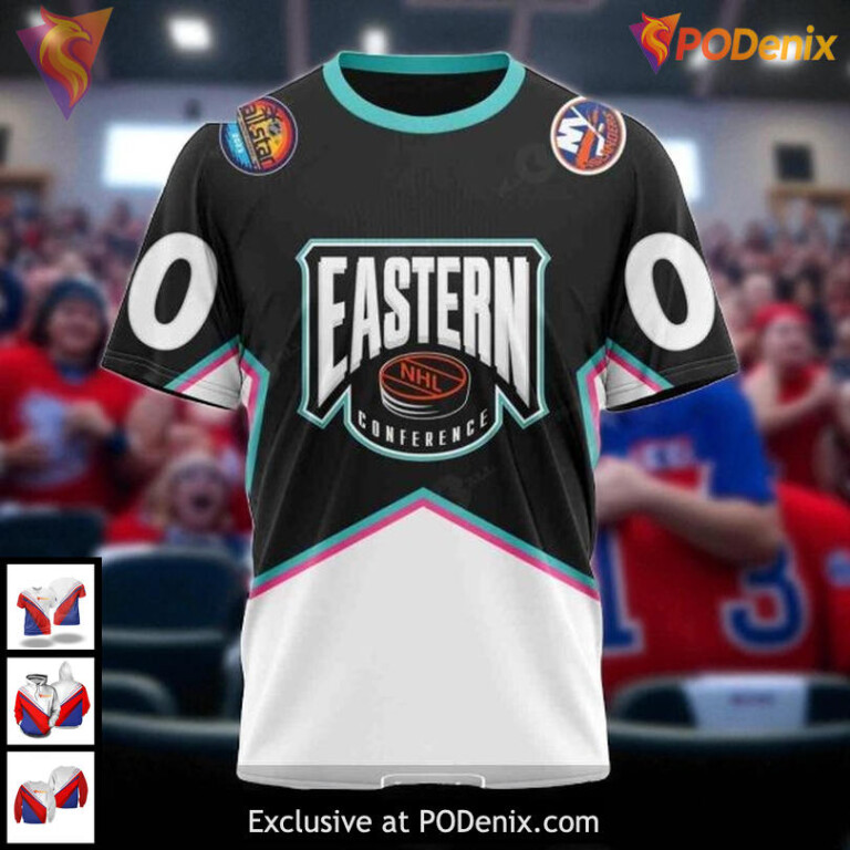 Personalized New York Islanders Hoodie Eastern Conference 3D All Over Print - 2
