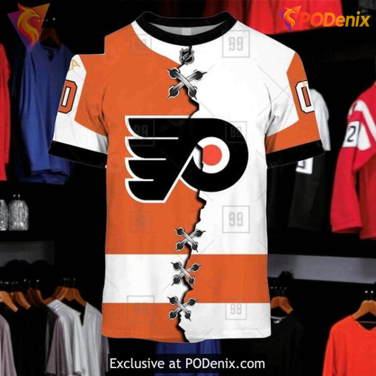 Personalized Philadelphia Flyers Hoodie, Mix Color Jersey 2025 NHL Concept - 1
