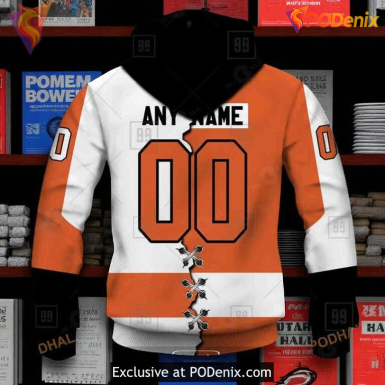 Personalized Philadelphia Flyers Hoodie, Mix Color Jersey 2025 NHL Concept - 2
