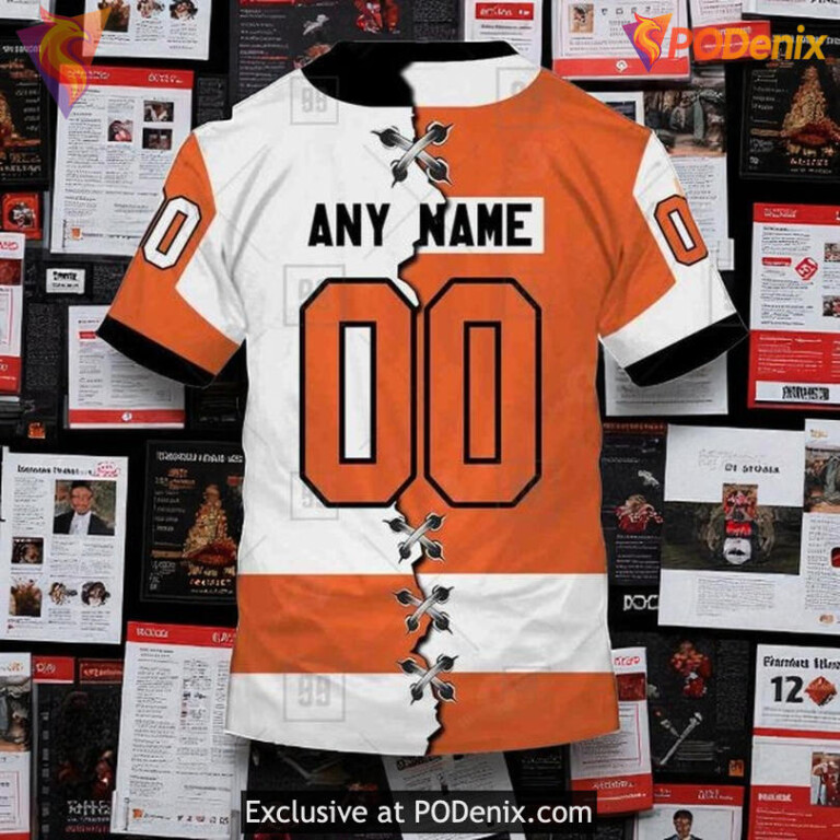 Personalized Philadelphia Flyers Hoodie, Mix Color Jersey 2025 NHL Concept - 3