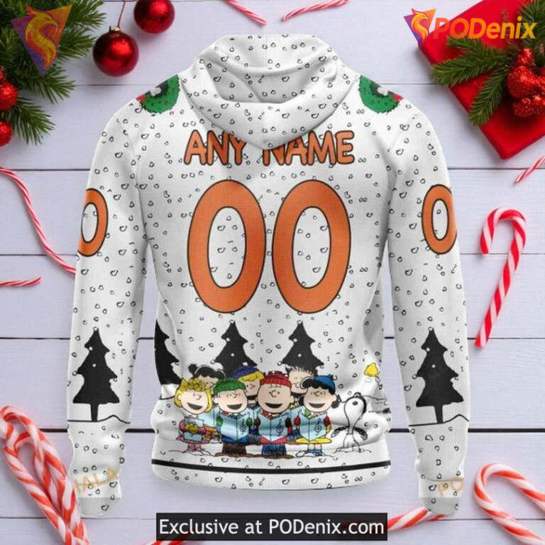 Personalized Philadelphia Flyers Hoodie Snoopy Peanuts NHL 3D Shirt - 1